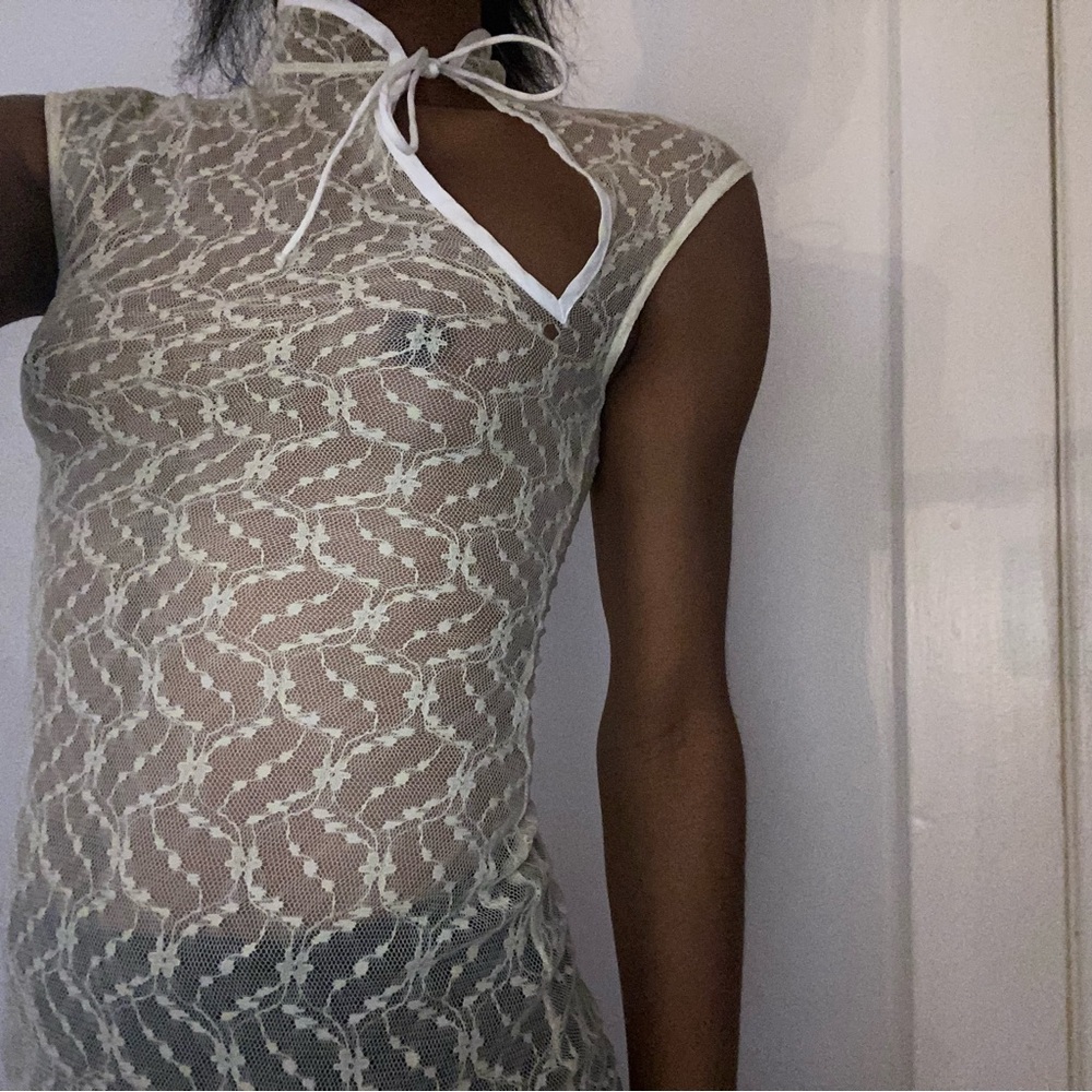 SOLD 🤍 Are You Am I Bibi dress in Nude!